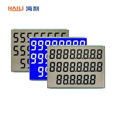 Pantalla LCD del segment per al dispensador de combustible